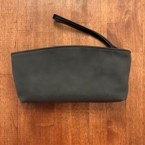 Dark grey Universal Thread cosmetic bag.